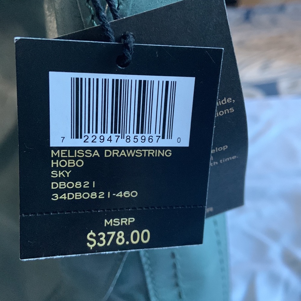 NWT Authentic Frye Melissa Drawstring Hobo - Picture 12 of 13